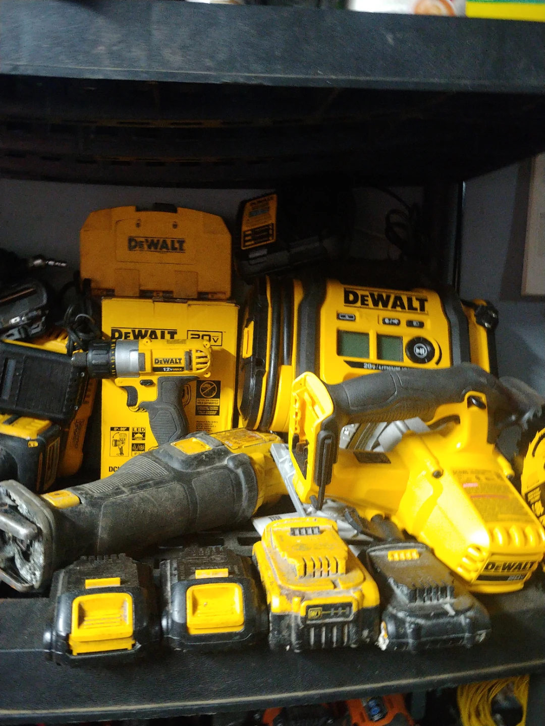 Assorted DeWalt Power Tools and Batteries - photo 2