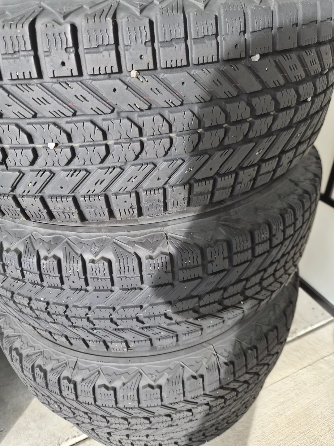 Firestone Winterforce P215/70R16 Tires and rims - photo 4