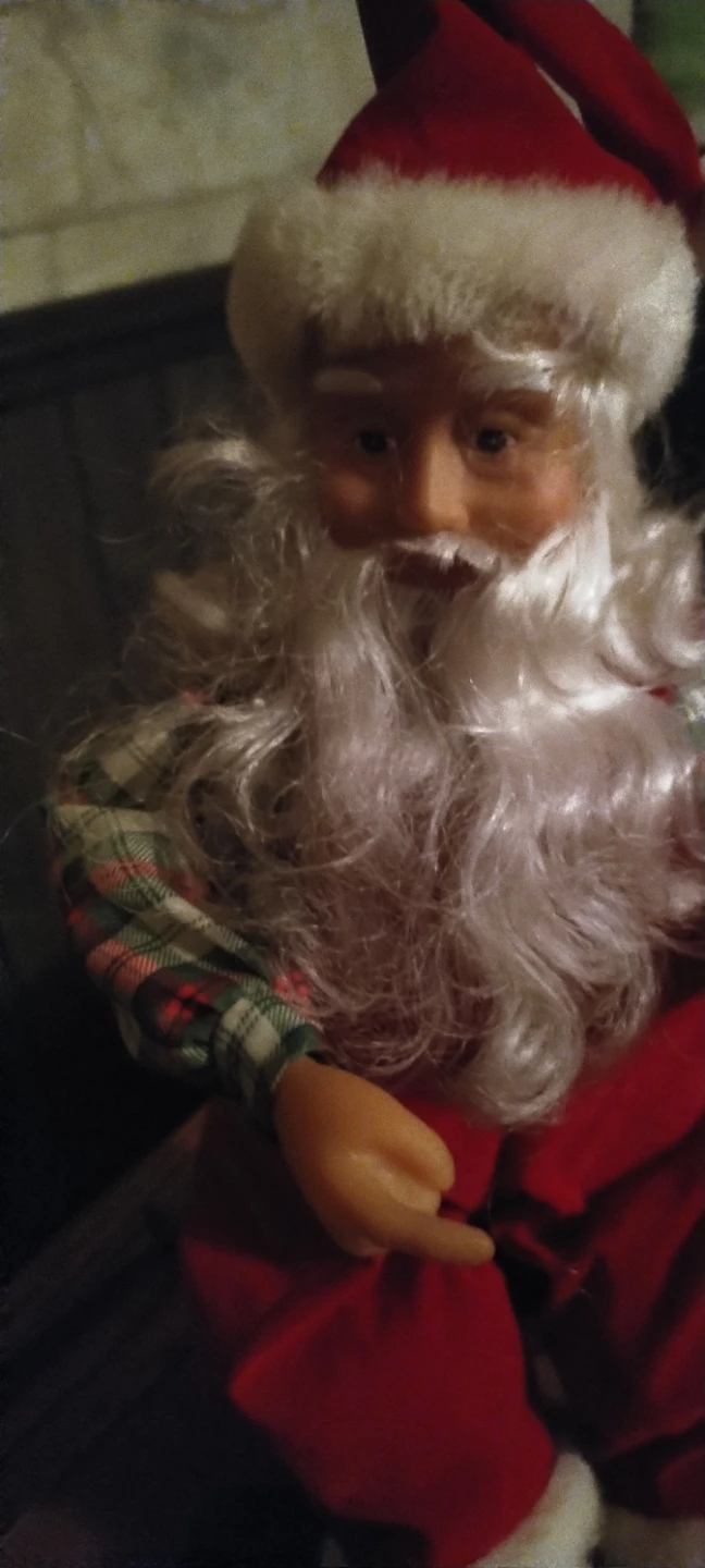 Animated Christmas Santa Figure - photo 2