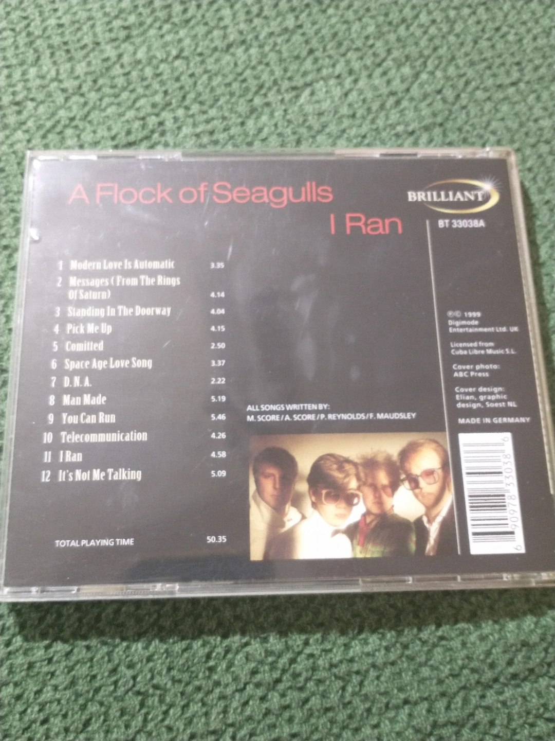 A Flock of Seagulls I Ran CD - great! - photo 3