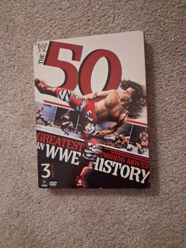 WWE DVD Bundle: True Story of Wrestlemania & 50 Finishing Moves
