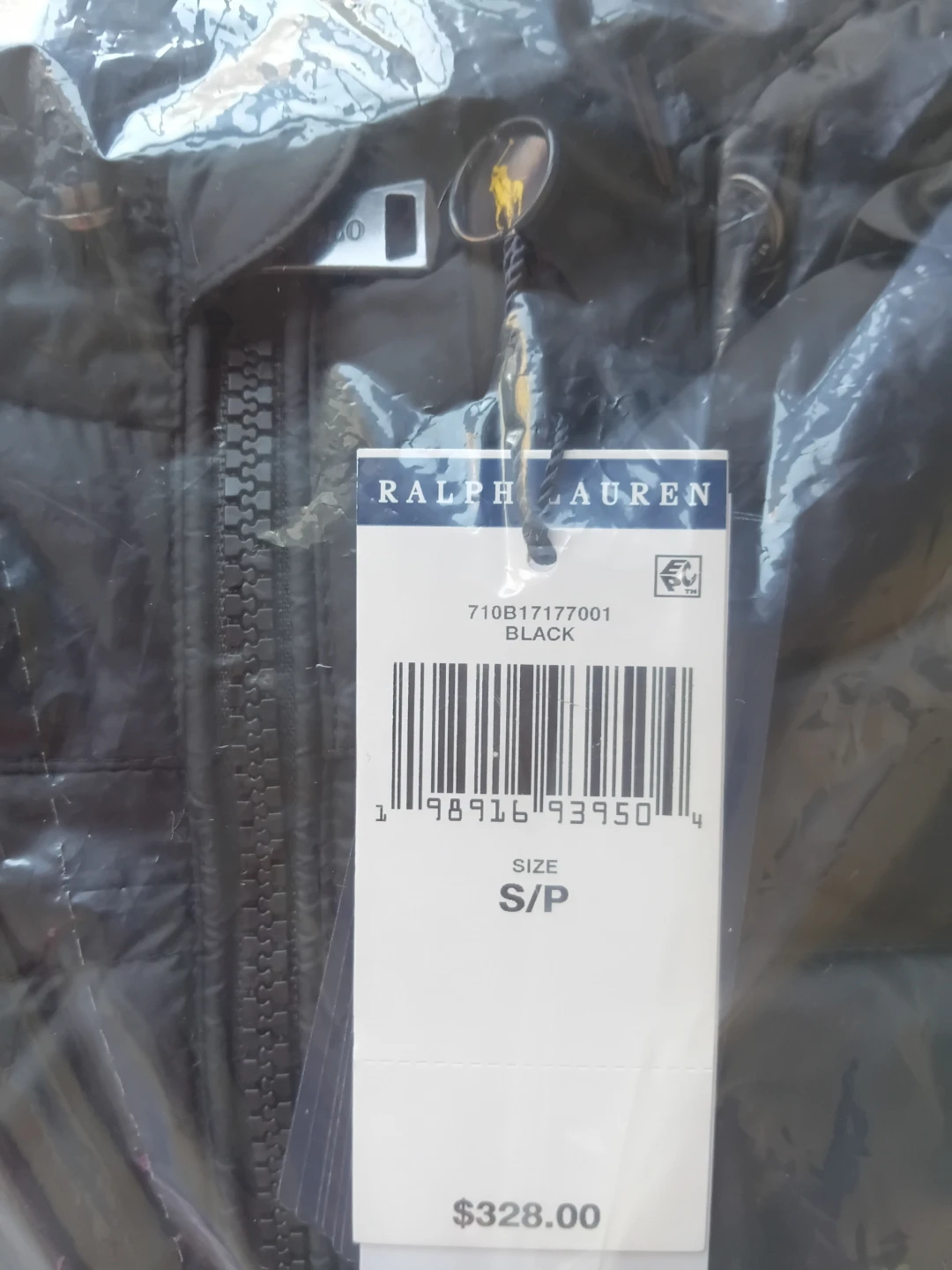 Ralph Lauren Black Puffer Jacket - photo 2