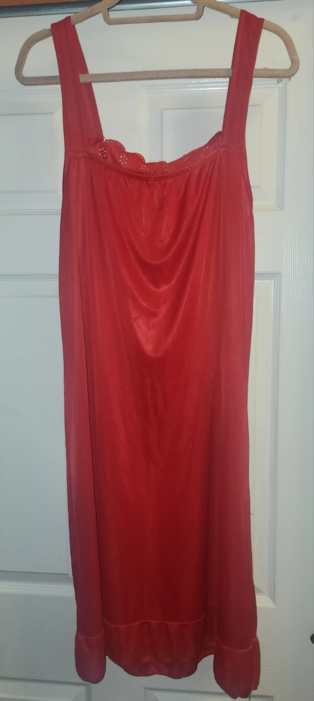 NINE'S Red Robe & Nightgown Set XXL - photo 4