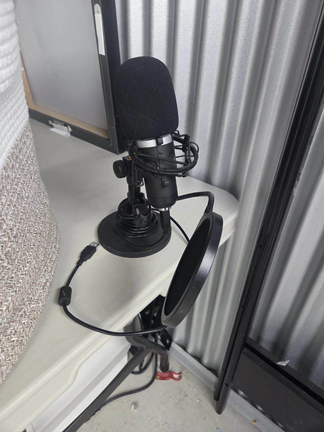 USB Condenser Microphone and Web Camera