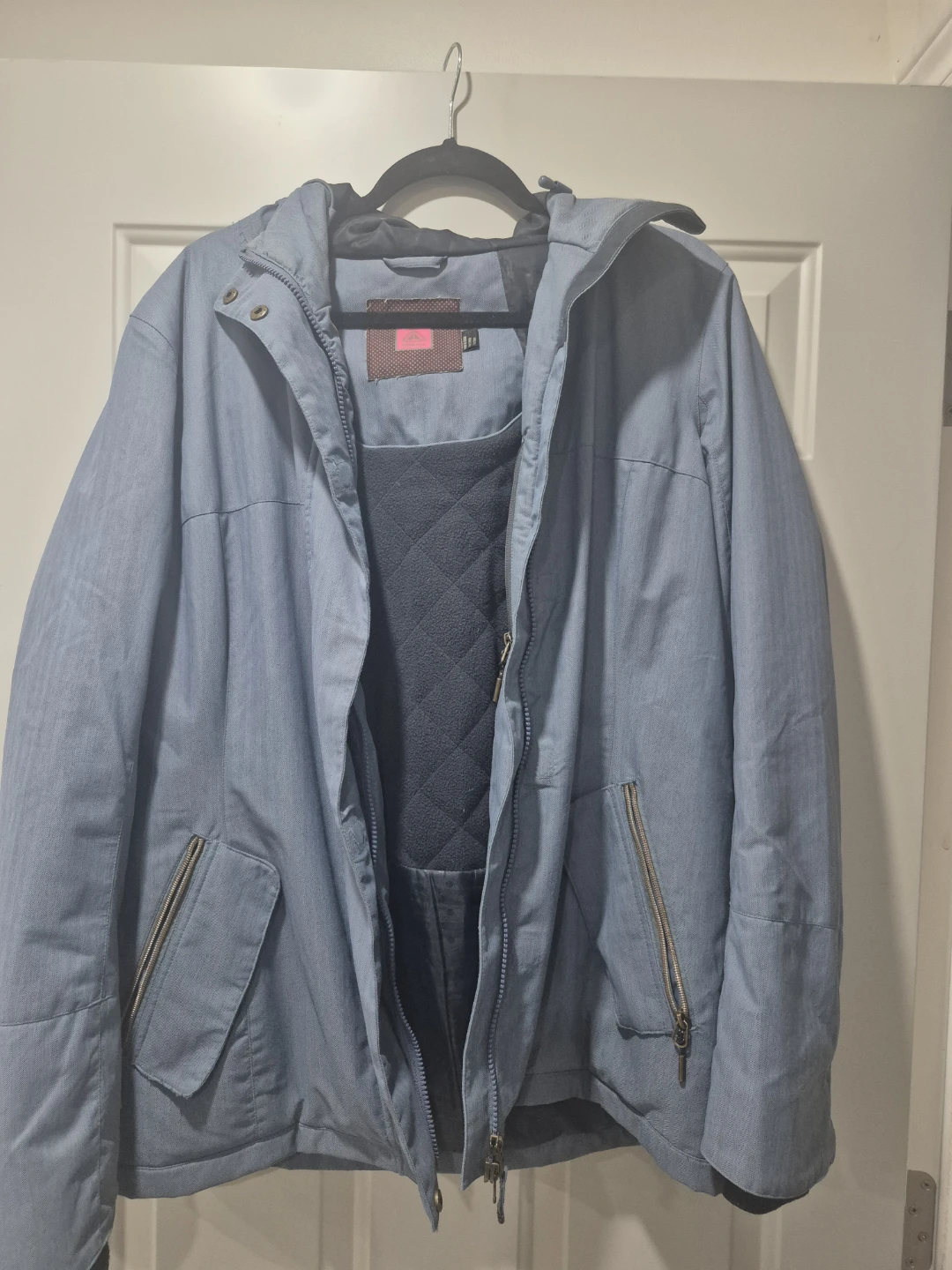 Firefly Blue Winter Jacket Size Large