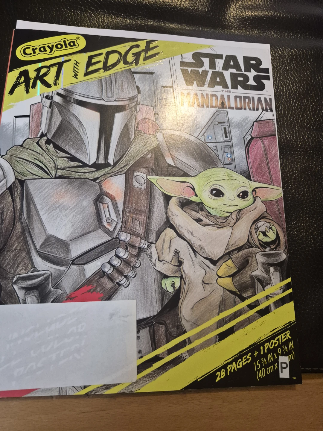 Crayola Art with Edge Star Wars The Mandalorian Coloring Book
