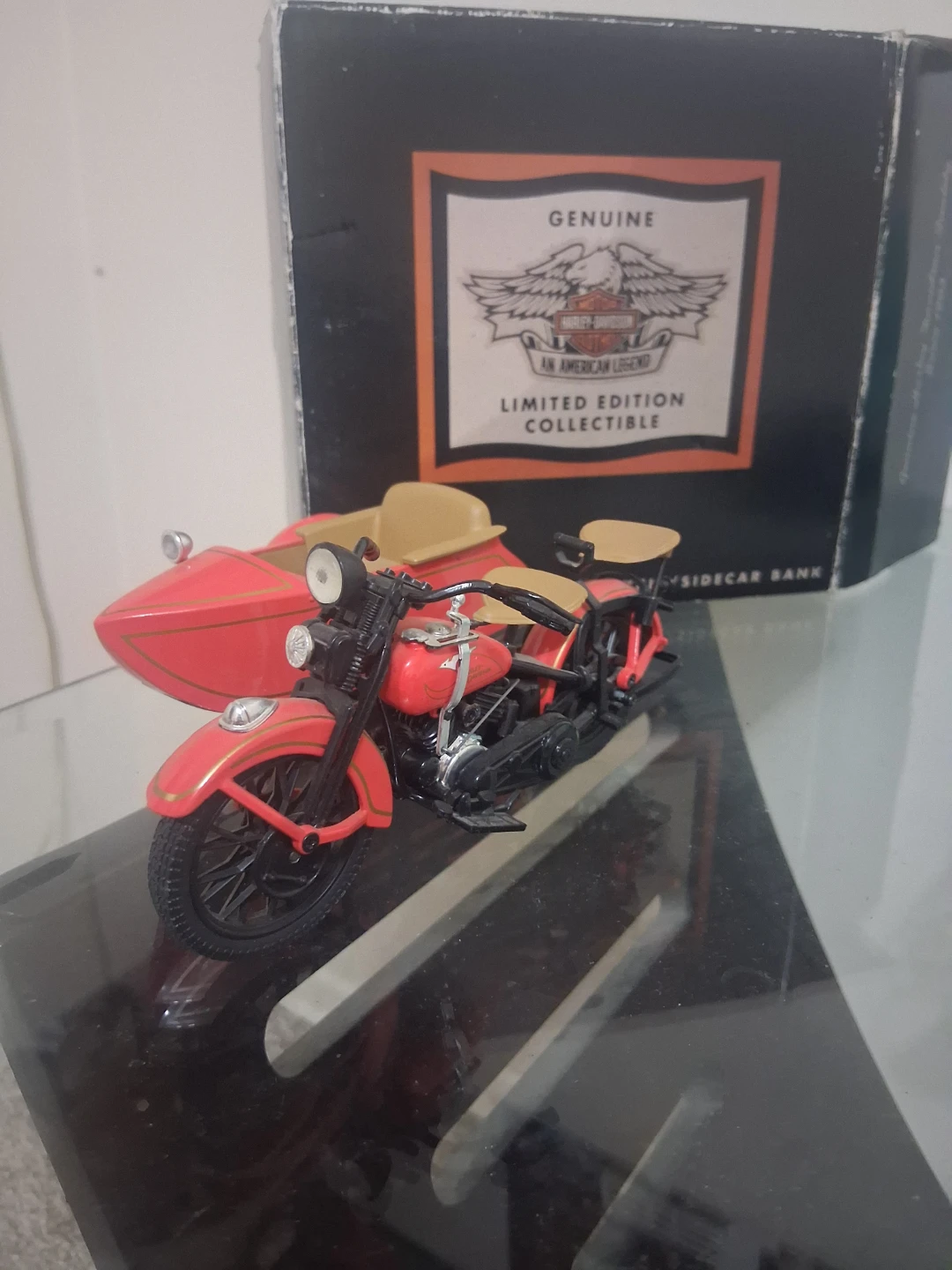 Harley-Davidson 1933 Motorcycle Sidecar Bank