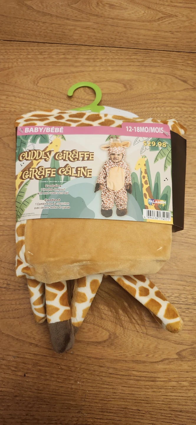 Palamon Cuddly Giraffe Costume 12-18 months