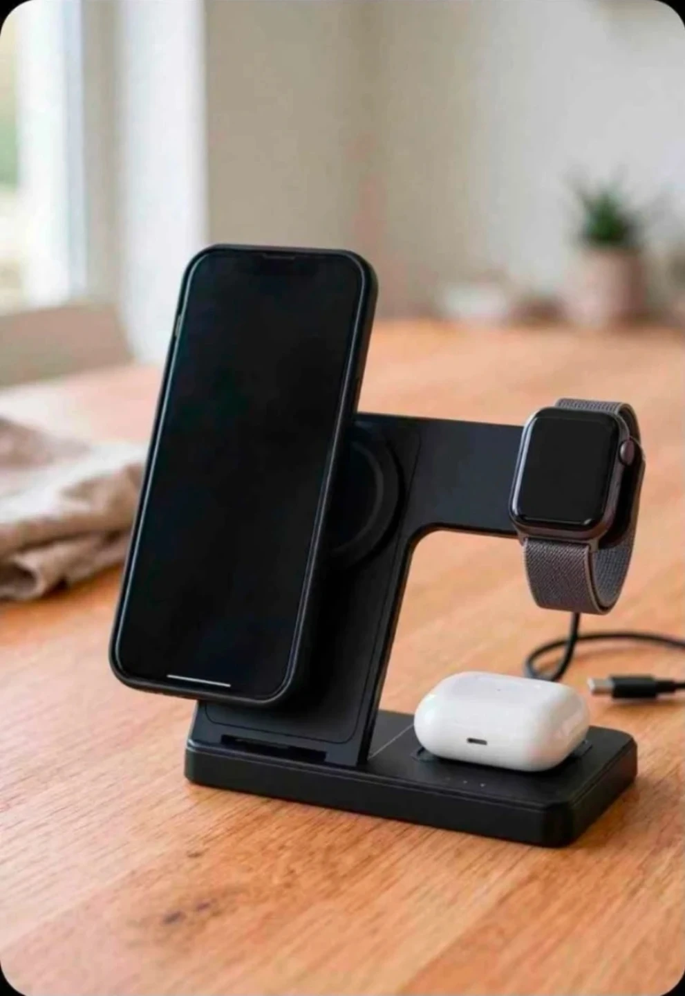 3-in-1 Wireless Charging Station