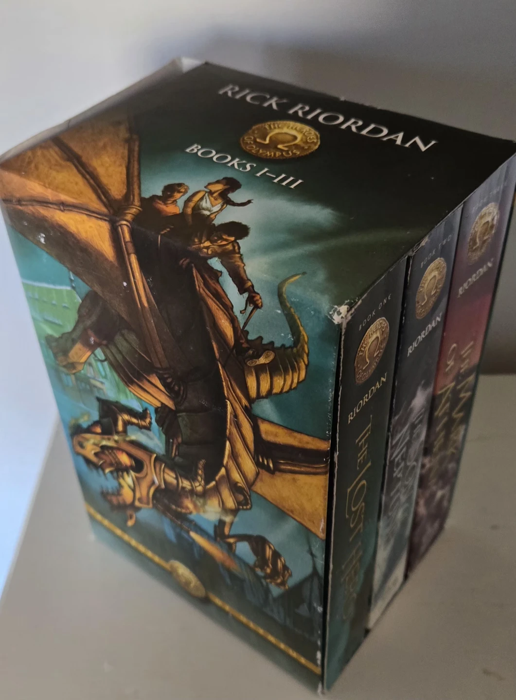 Rick Riordan Heroes of Olympus Books 1-3 Box Set - photo 2