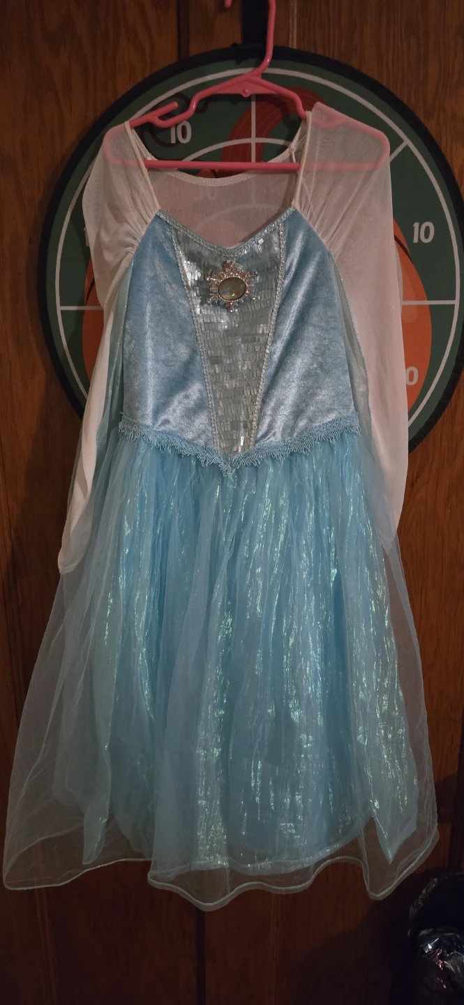 Disney Store Elsa Costume Size 5/6