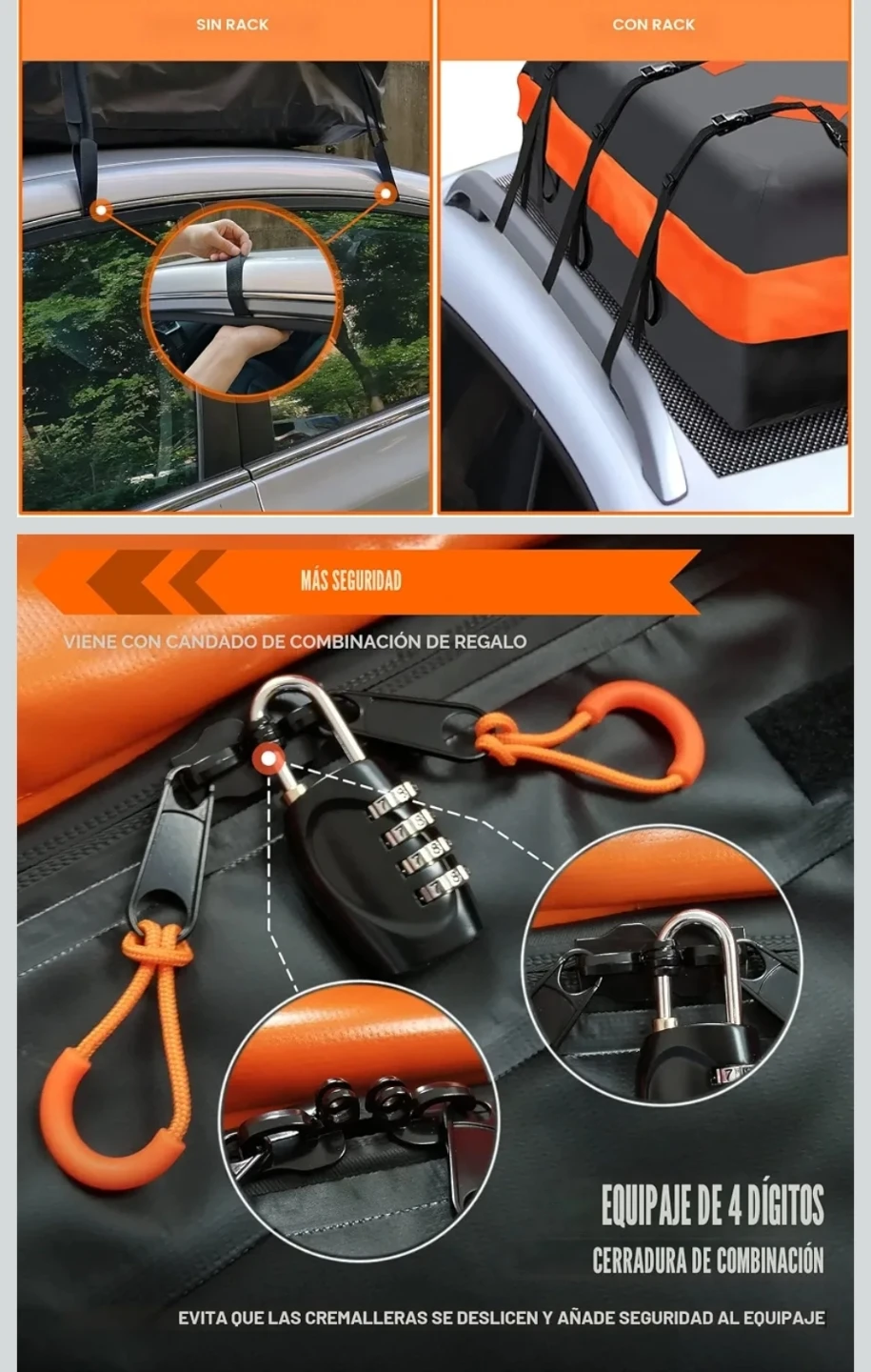 Meefar Waterproof Roof Top Cargo Carrier Bag - photo 2