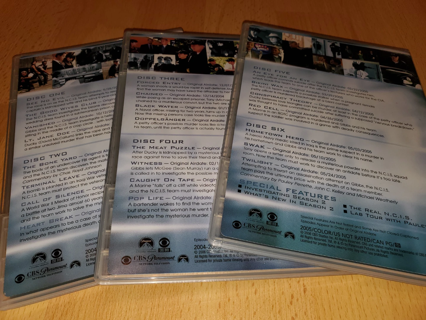 NCIS: The Complete Second Season DVD Set - photo 2