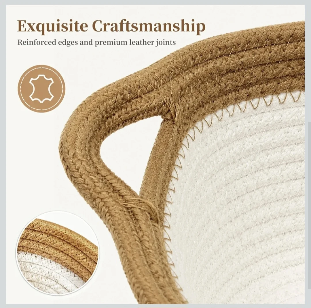 Woven Rope Cat Bed with Toy - photo 3