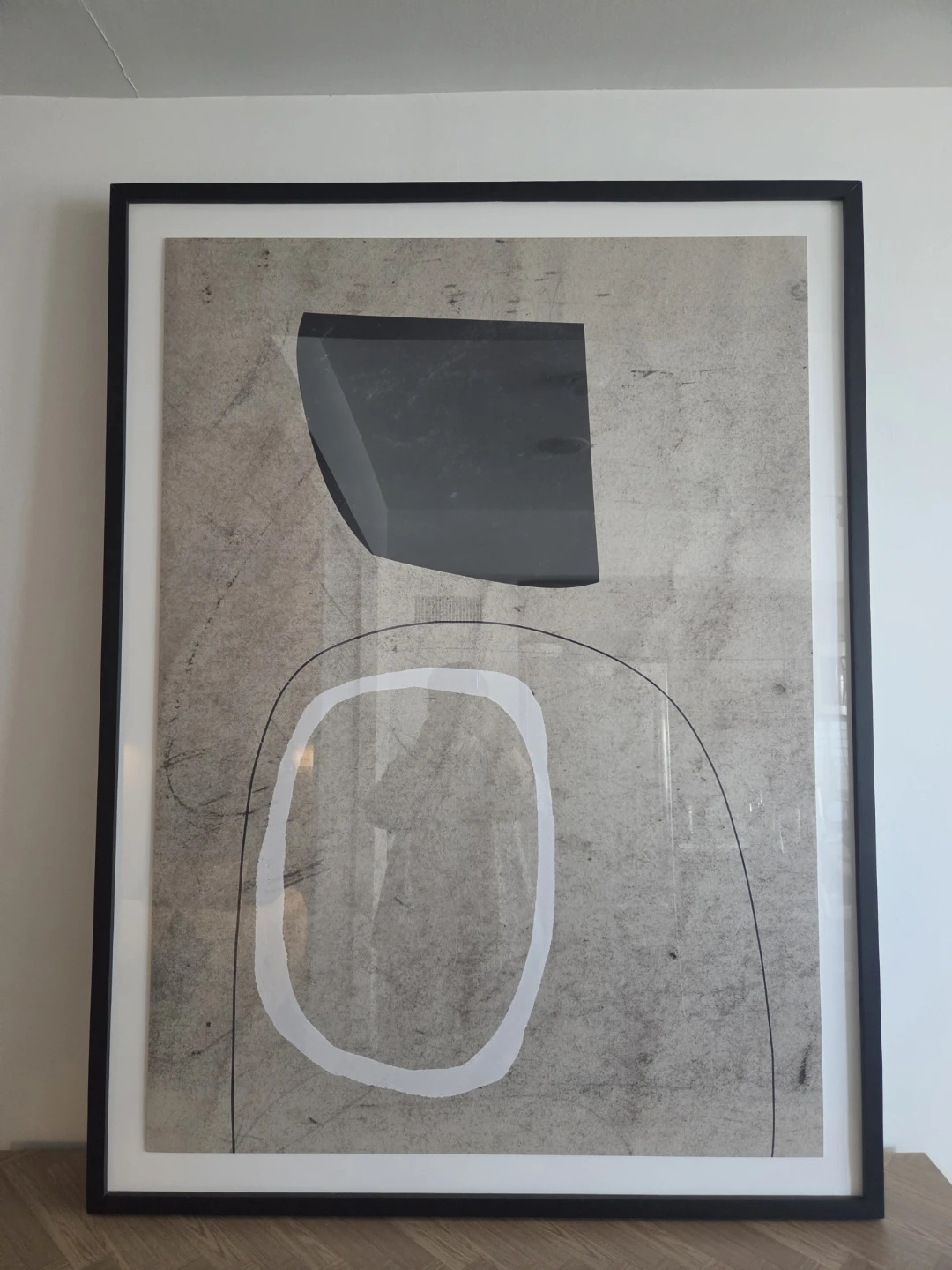 Large Framed Abstract Wall Art