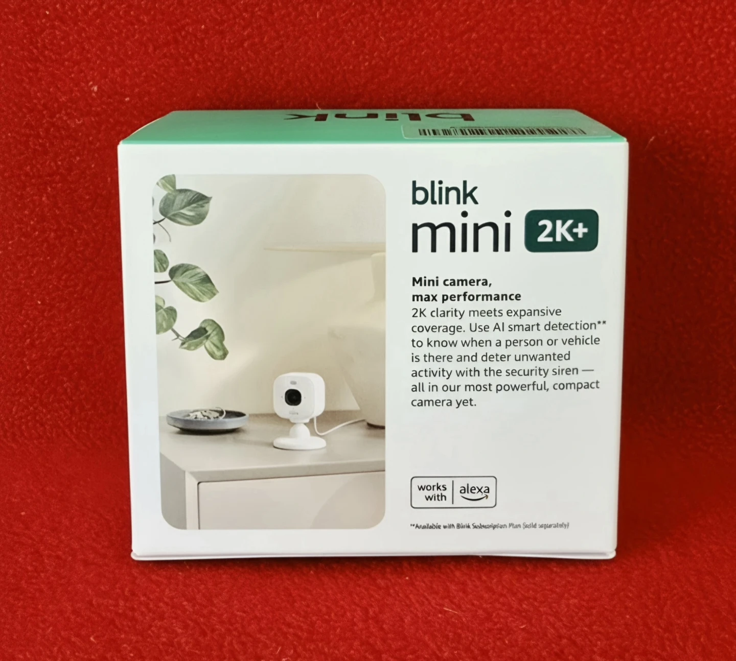 Blink Mini 2K+ Indoor/Outdoor Security Camera - NEW! - photo 2