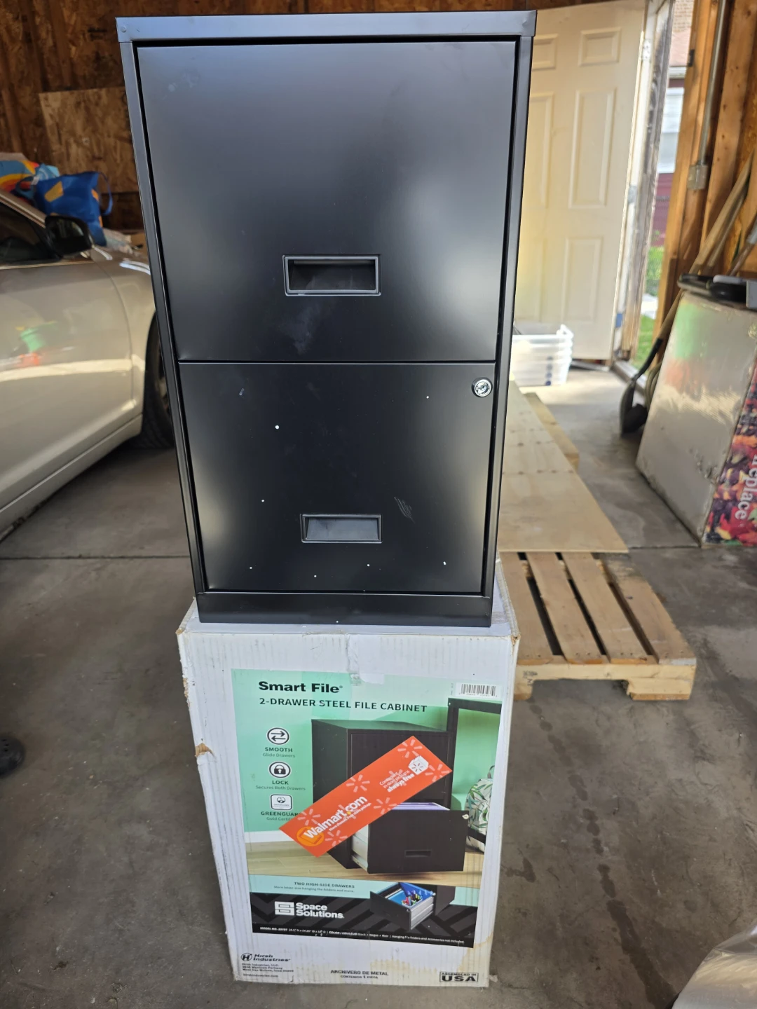 2 Drawer Steel File Cabinet New in Box never used