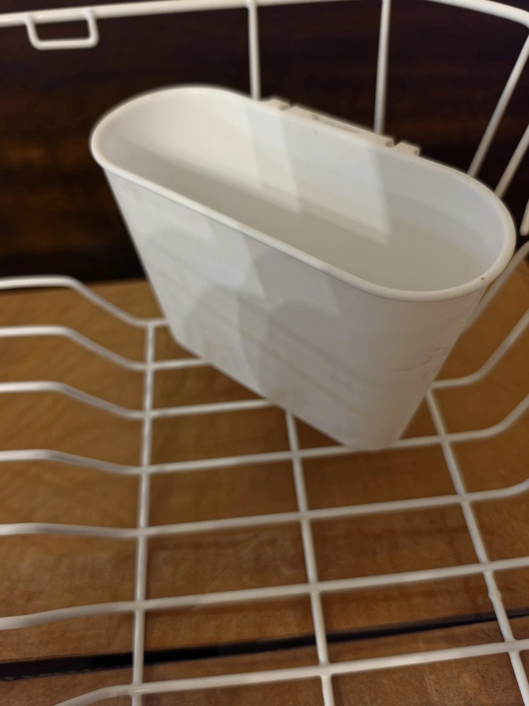 Rubbermaid Large White Dish Drainer with Utensil Holder — New - photo 3