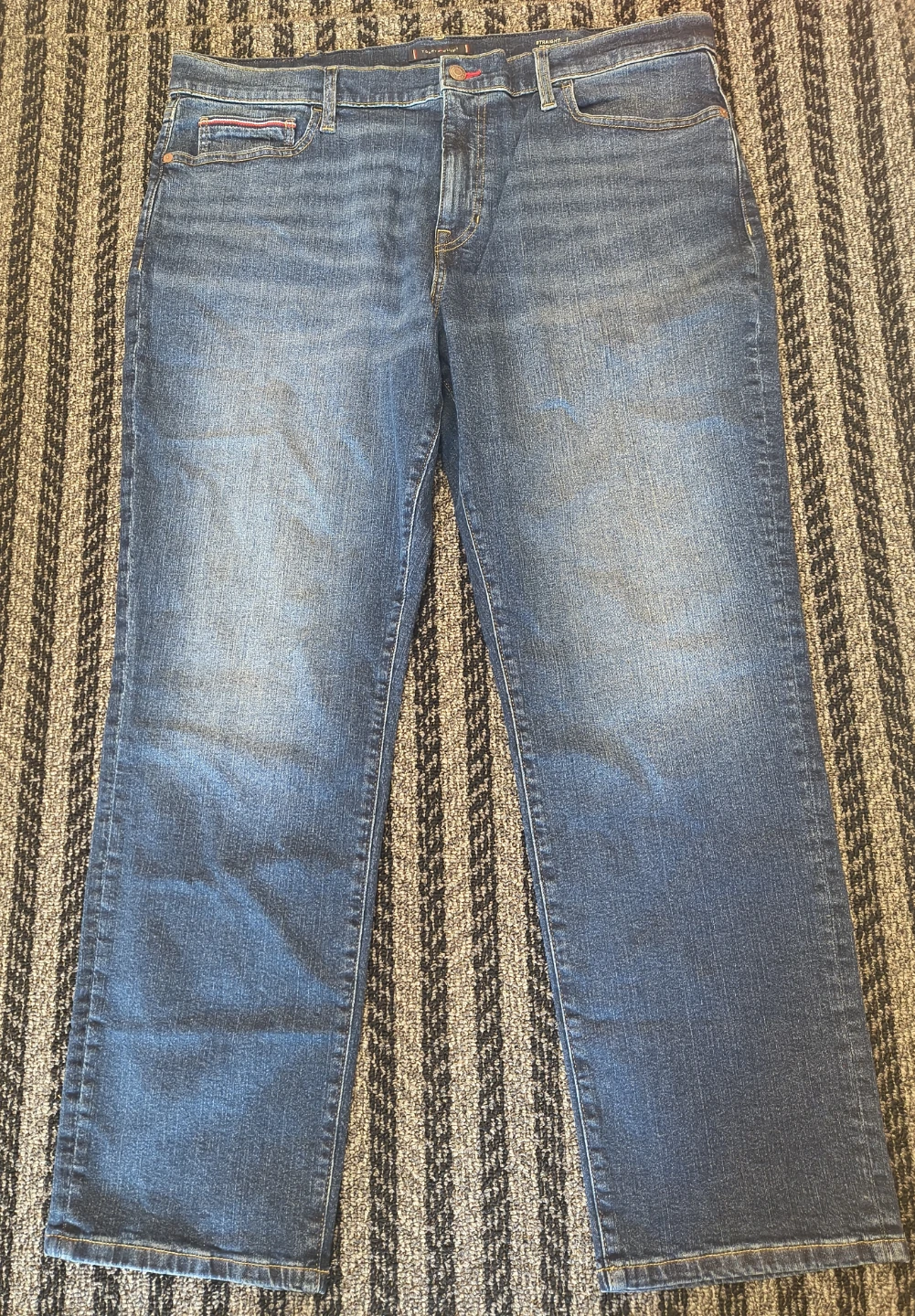 Tommy Hilfiger THFlex Straight Leg Jeans 38x30