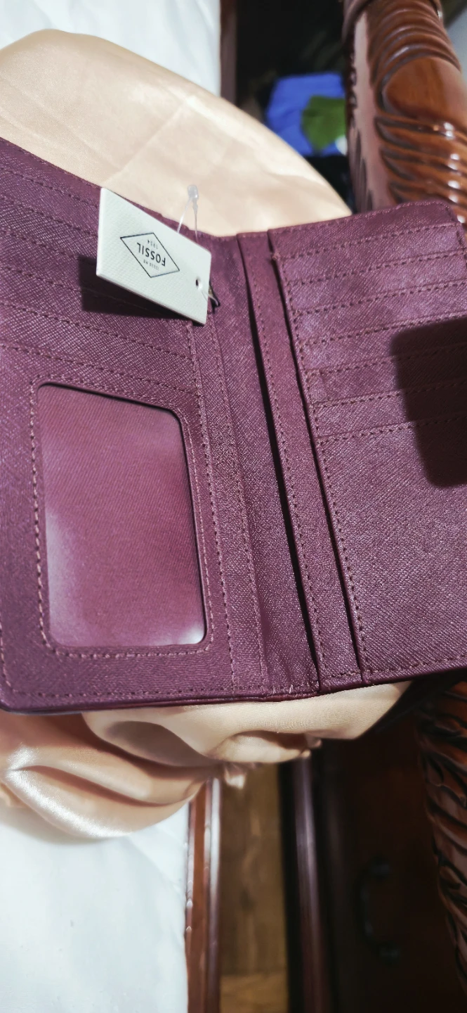 Fossil Burgundy Leather Wallet - photo 5