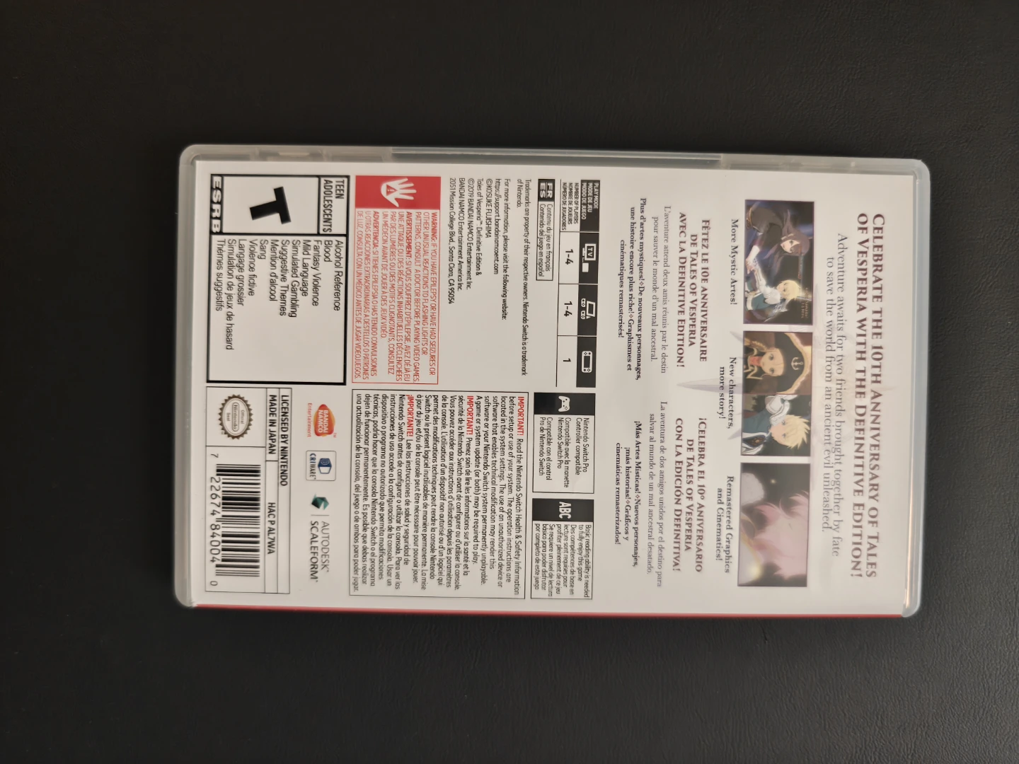 Tales of Vesperia: Definitive Edition for Nintendo Switch - photo 2