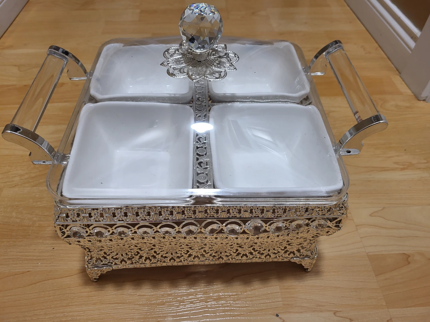 Decorative Four-Section Serving Tray - photo 2