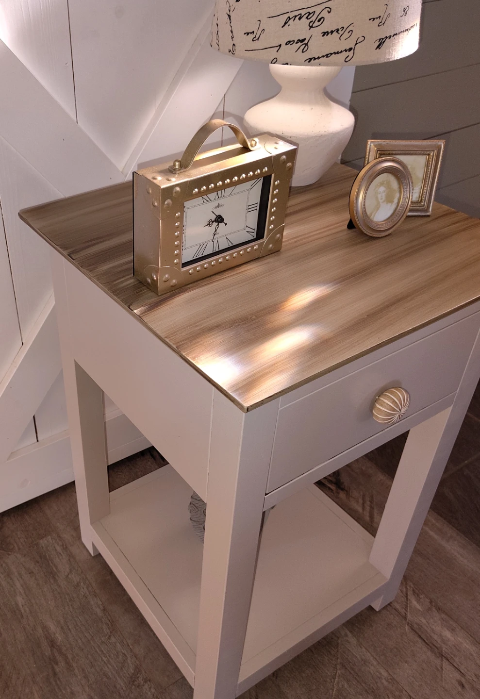Bedside table with drawer - photo 5