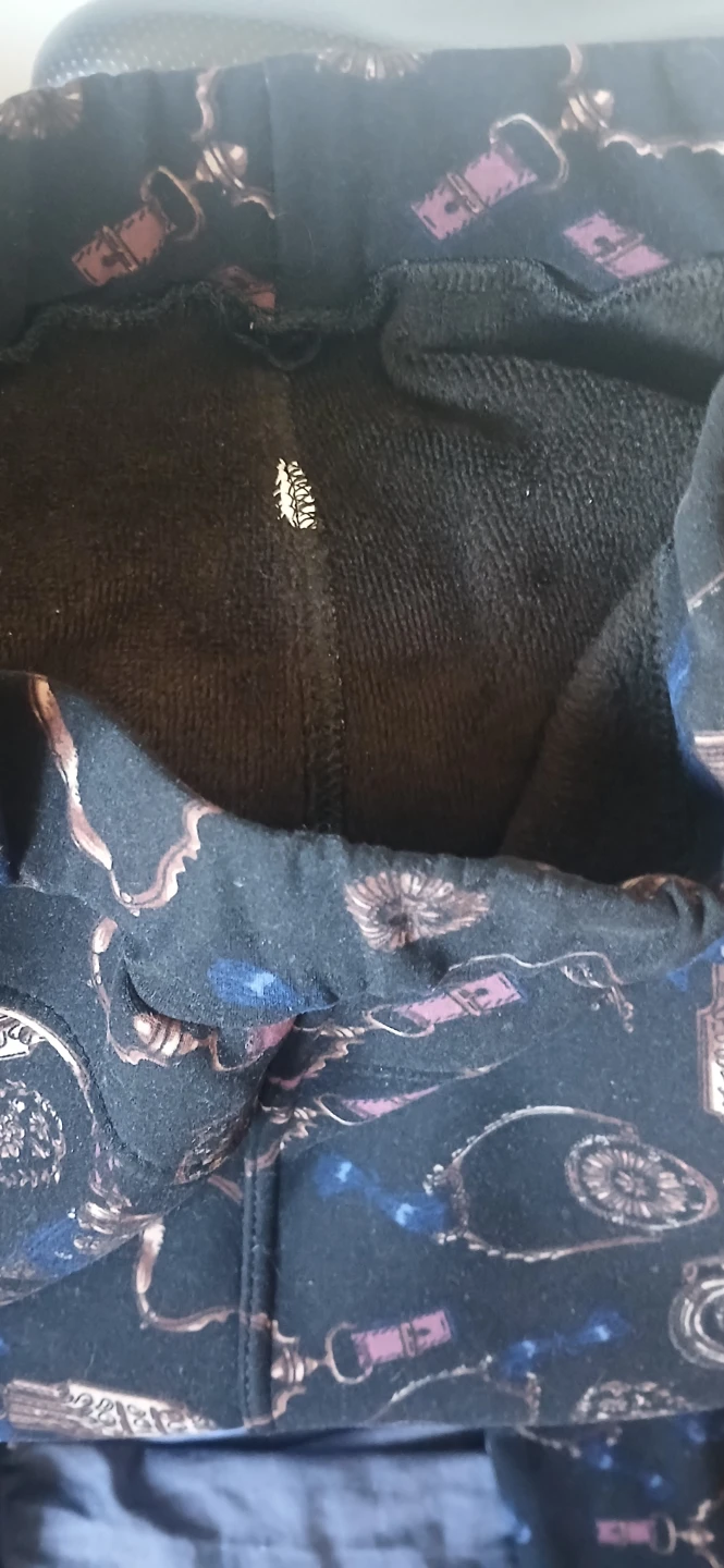 Patterned Black Jogger Pants - photo 4