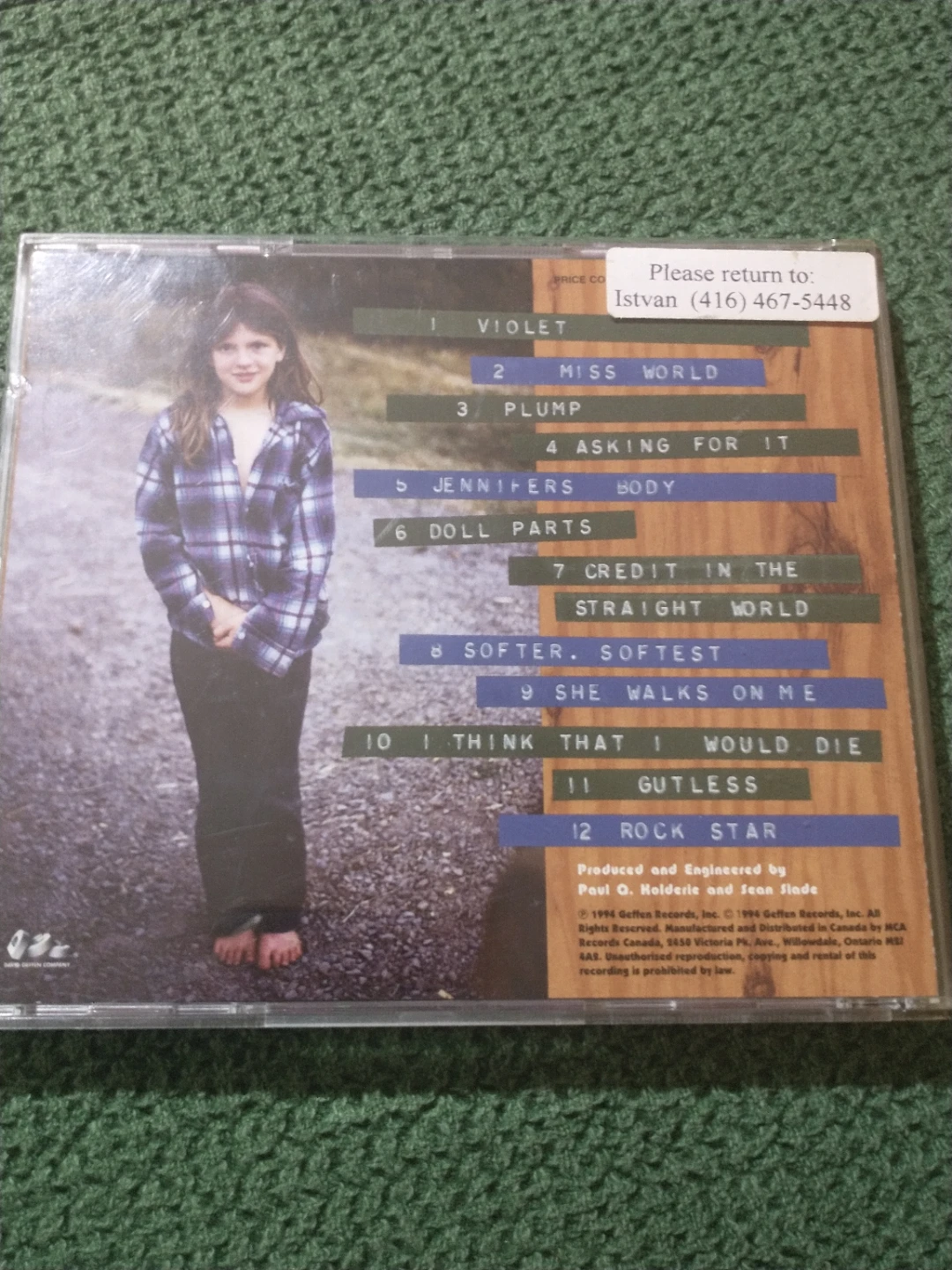 Hole Live Through This CD - photo 4