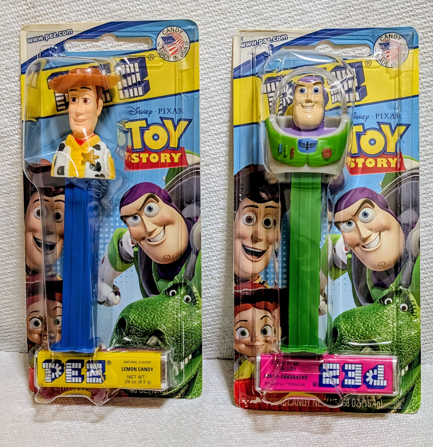Toy Story PEZ Dispensers - Woody and Buzz Lightyear