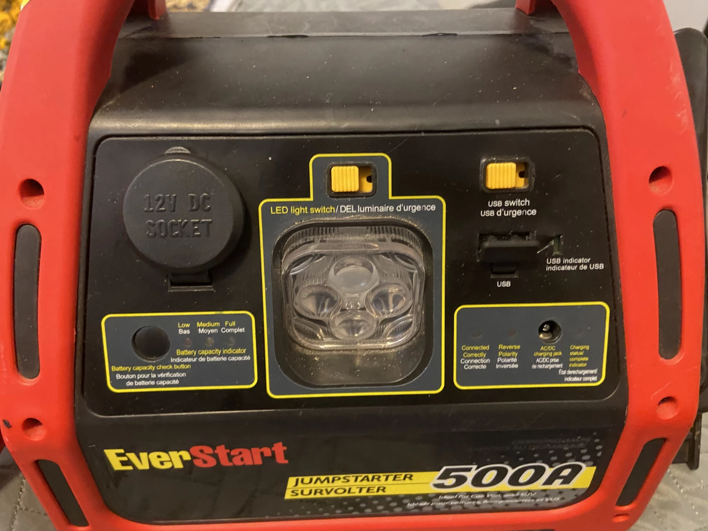 EverStart 500A Jump Starter