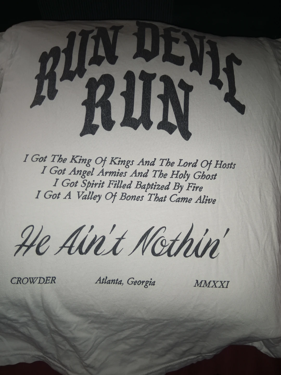 Crowder Run Devil Run T-Shirt Medium - photo 2