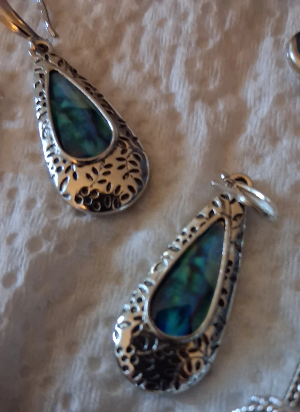 Heart Charm Bracelet and Earring Set - photo 3