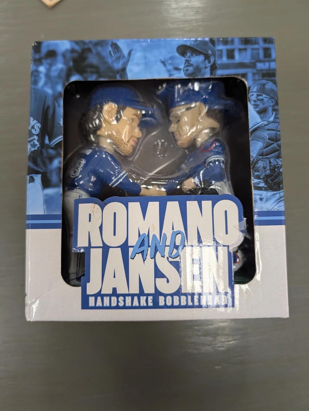 Toronto Blue Jays Romano & Jansen Handshake Bobblehead