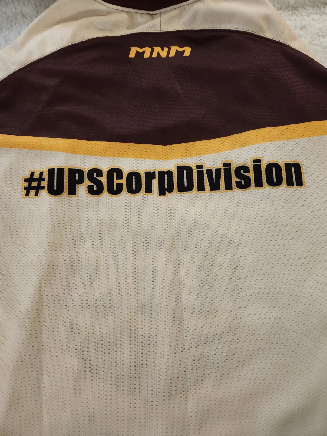 MNM UPS Corporate Division Goalie Jersey 2014 - photo 2