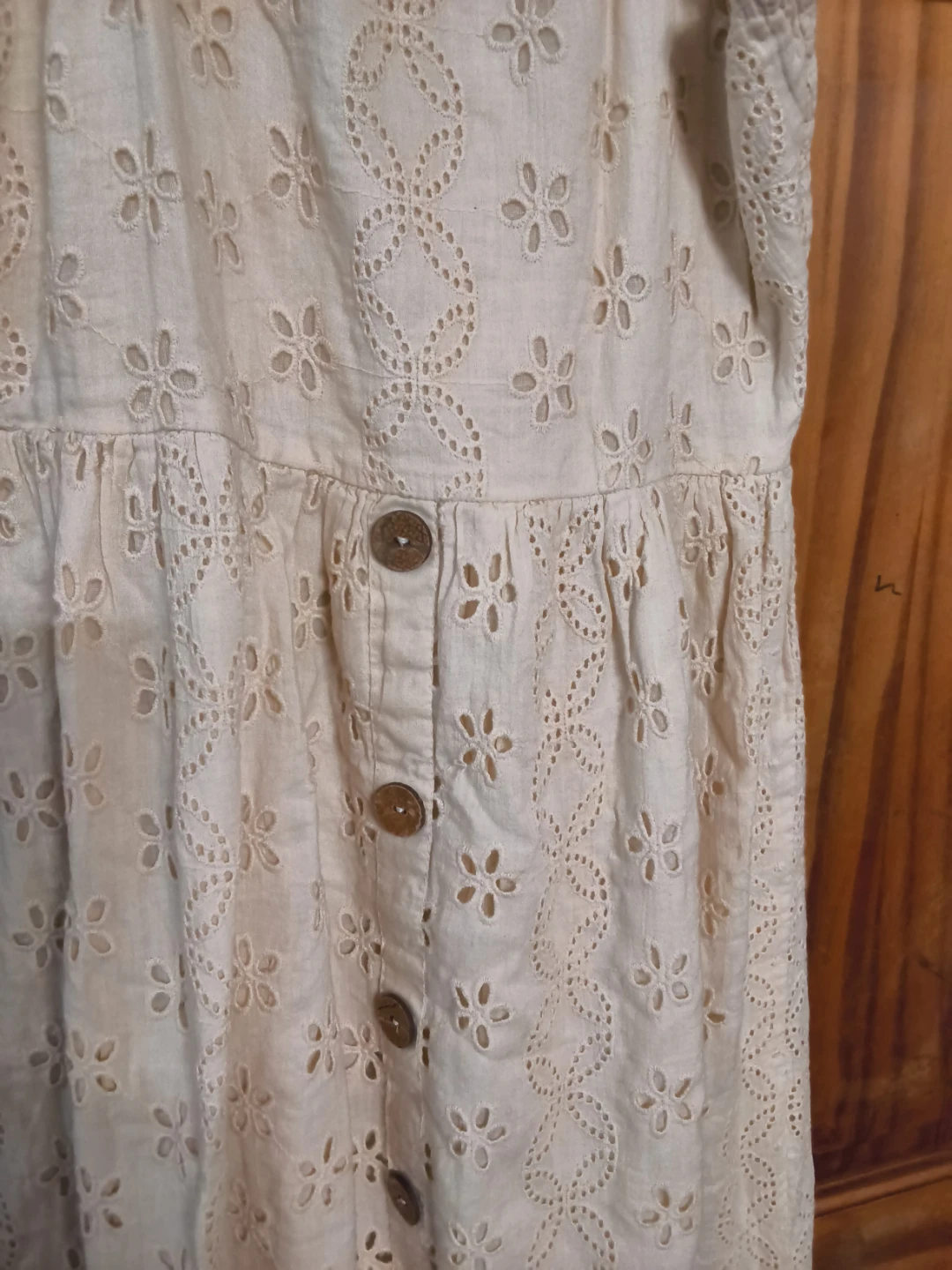 Dress Made White Eyelet Midi Dress - photo 2