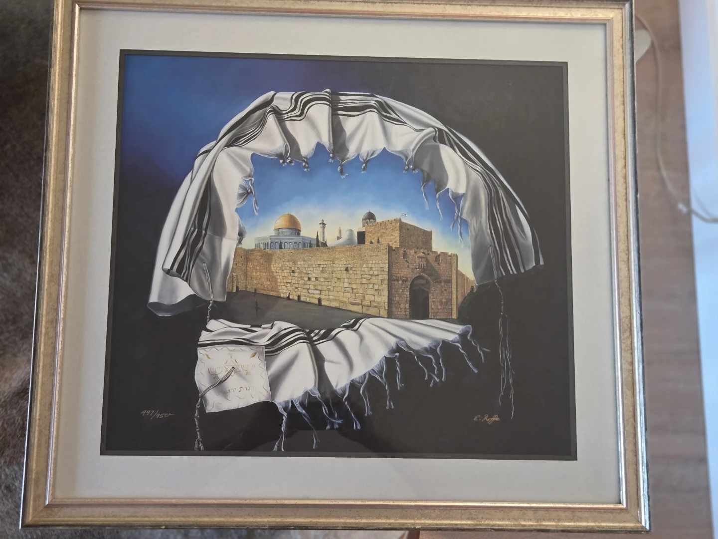E. Roffe Signed Jerusalem Art Print 497/950 - photo 2