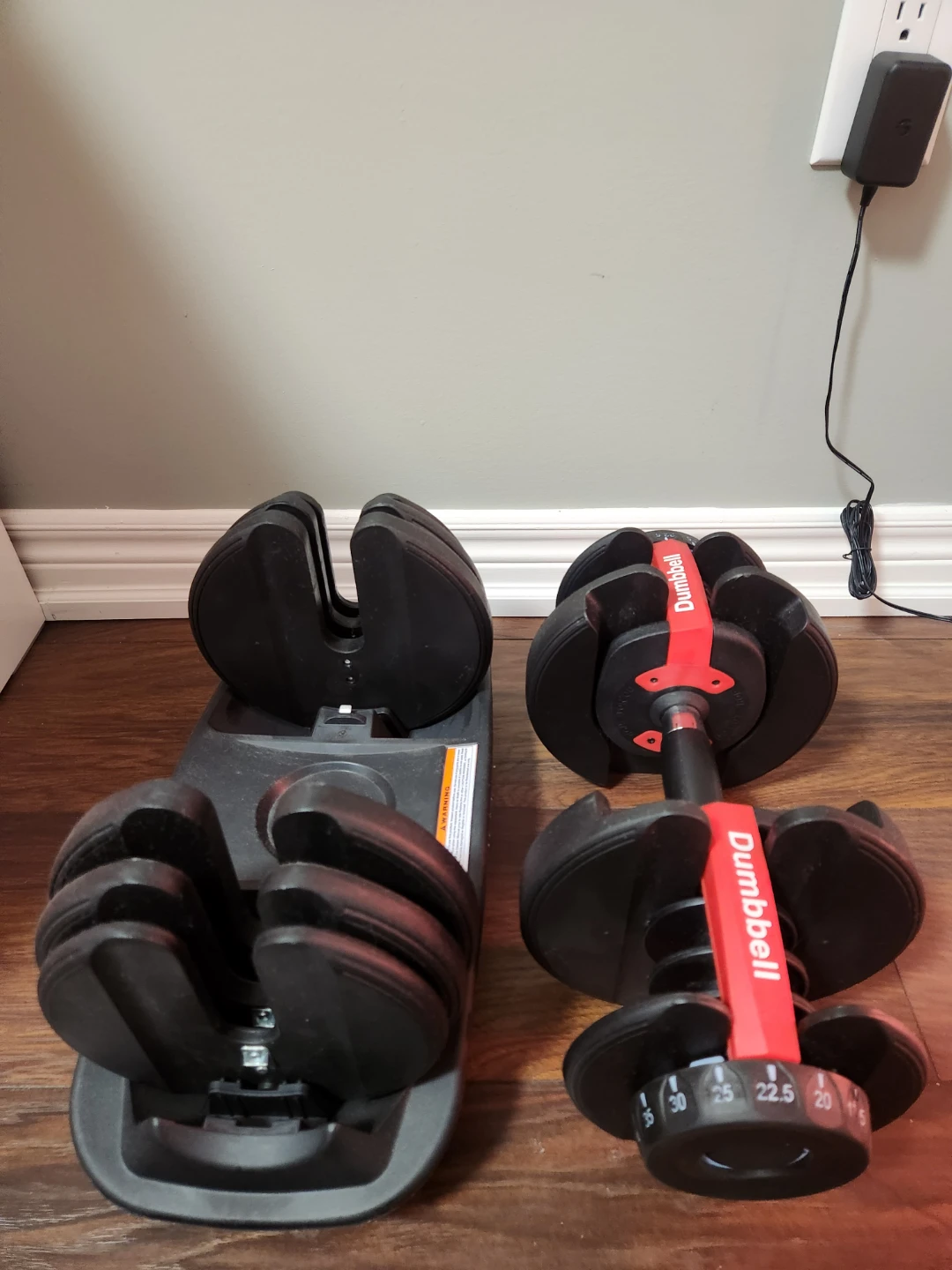 Adjustable Dumbbells, 5-30 lbs - photo 2