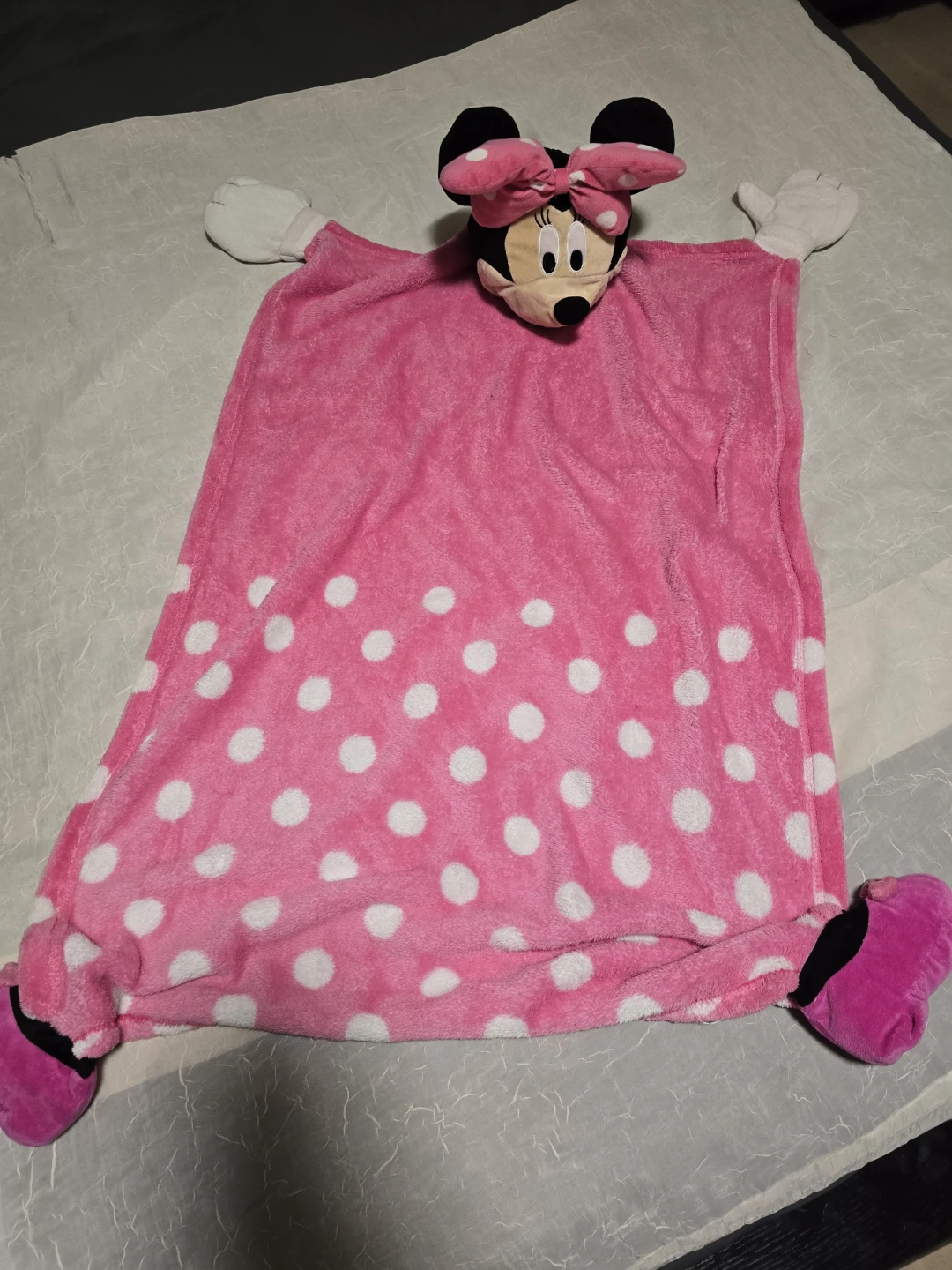 Disney Minnie Mouse Plush Security Blanket