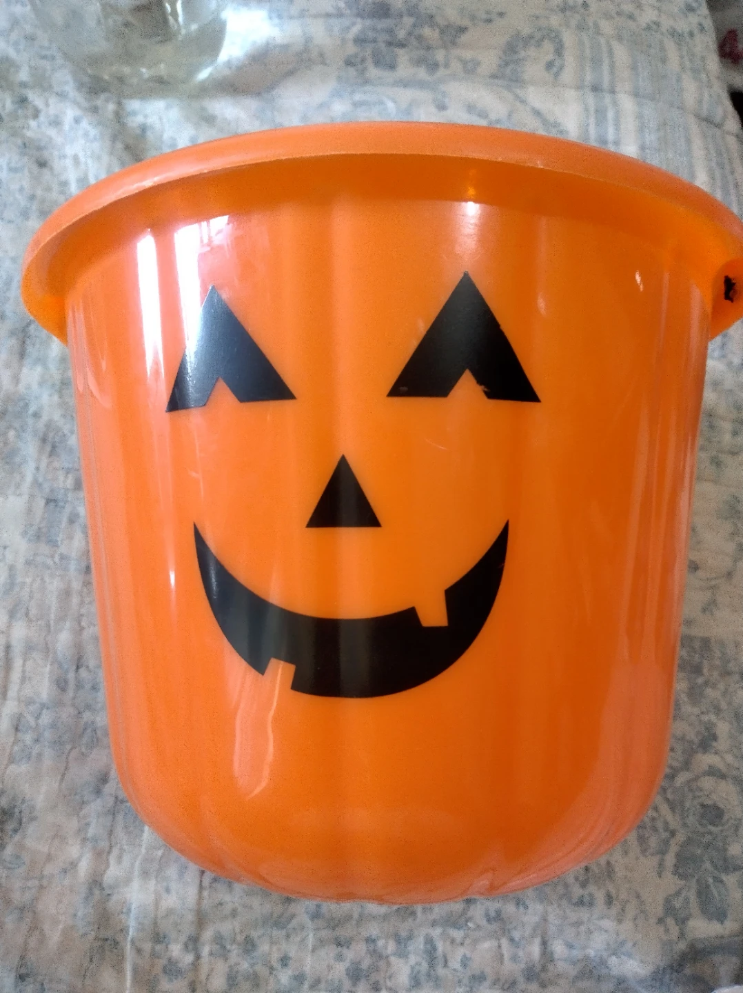 Halloween Costume Hand Gloves and Pumpkin Bucket Set