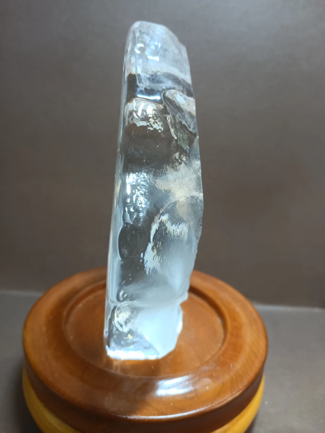 Mats Jonasson Wolf Glass Sculpture - photo 4
