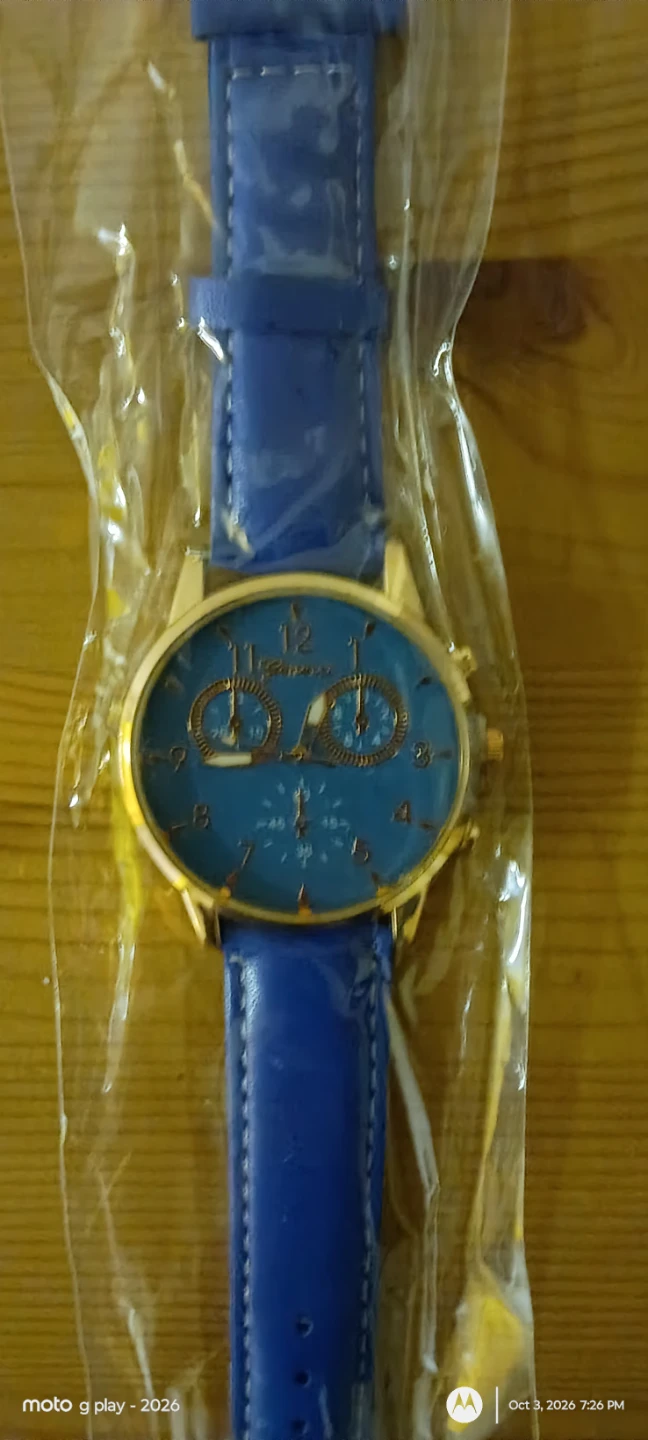 Geneva Blue Wristwatch - photo 2