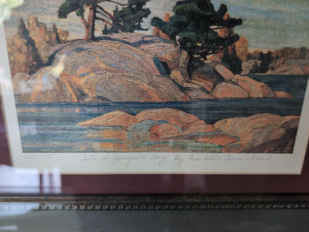 Franklin Carmichael Island, Georgian Bay Print - photo 2