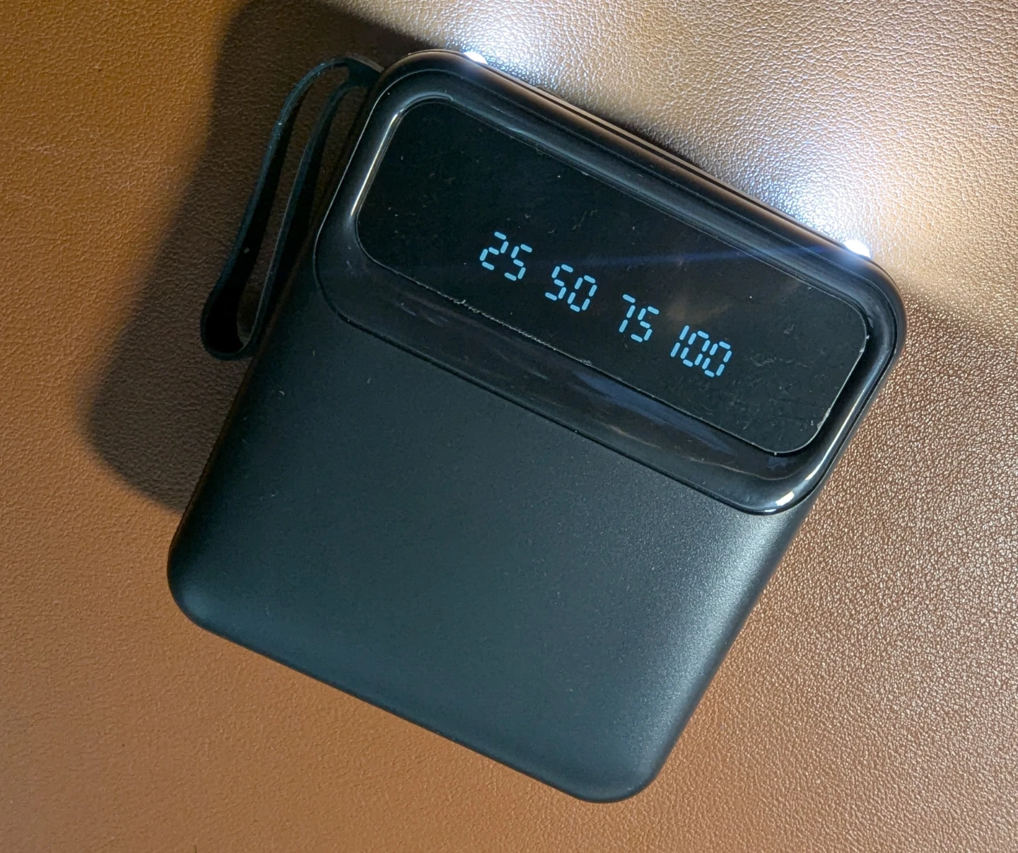 Brand New Portable Power Bank Built-in 4 Cables & LED Display