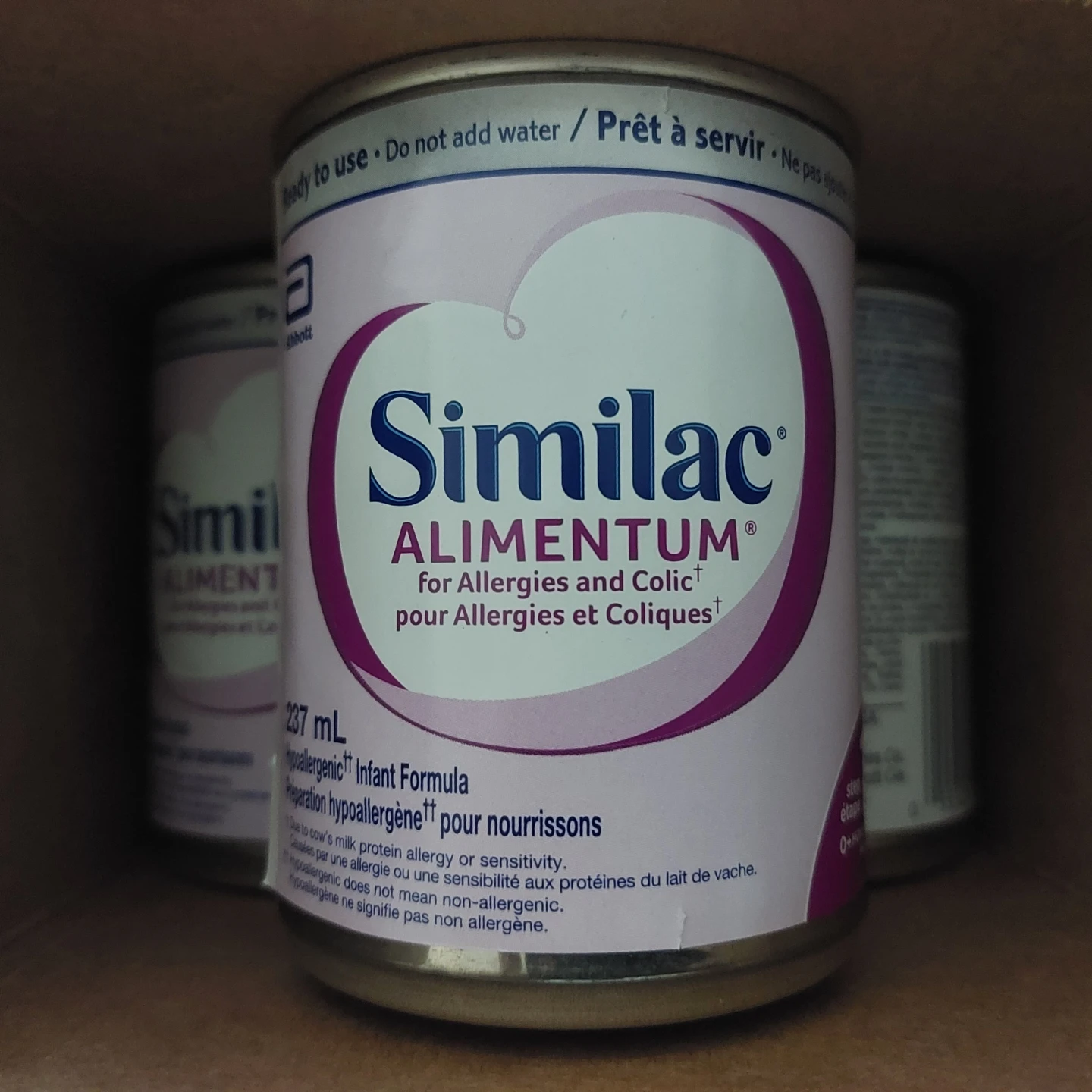 Similac Alimentum Infant Formula 3 cans 237 ml