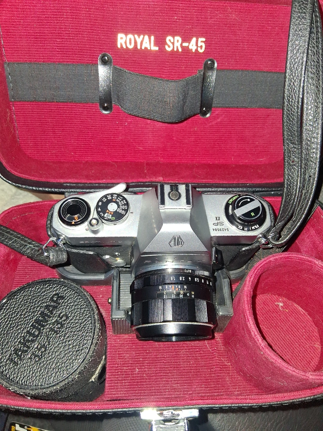 Asahi Pentax Spotmatic II Film Camera Kit