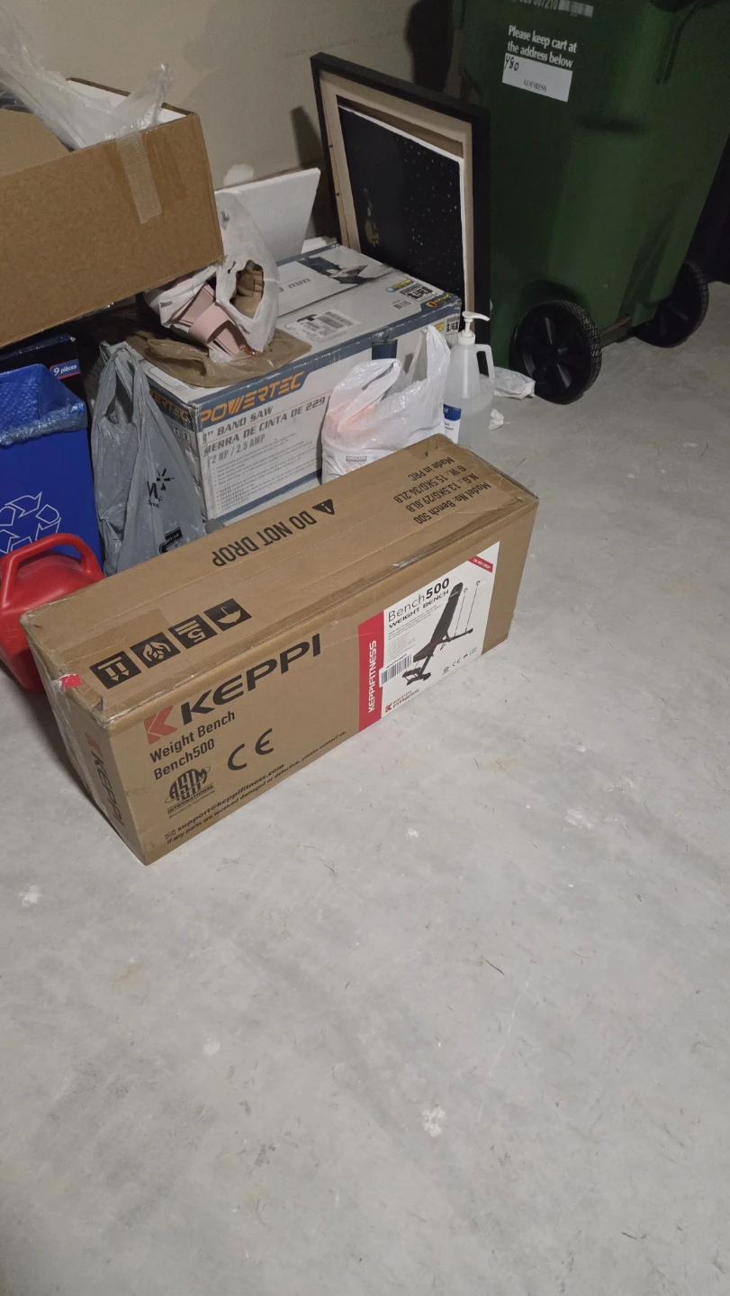 Keppi Bench500 Weight Bench