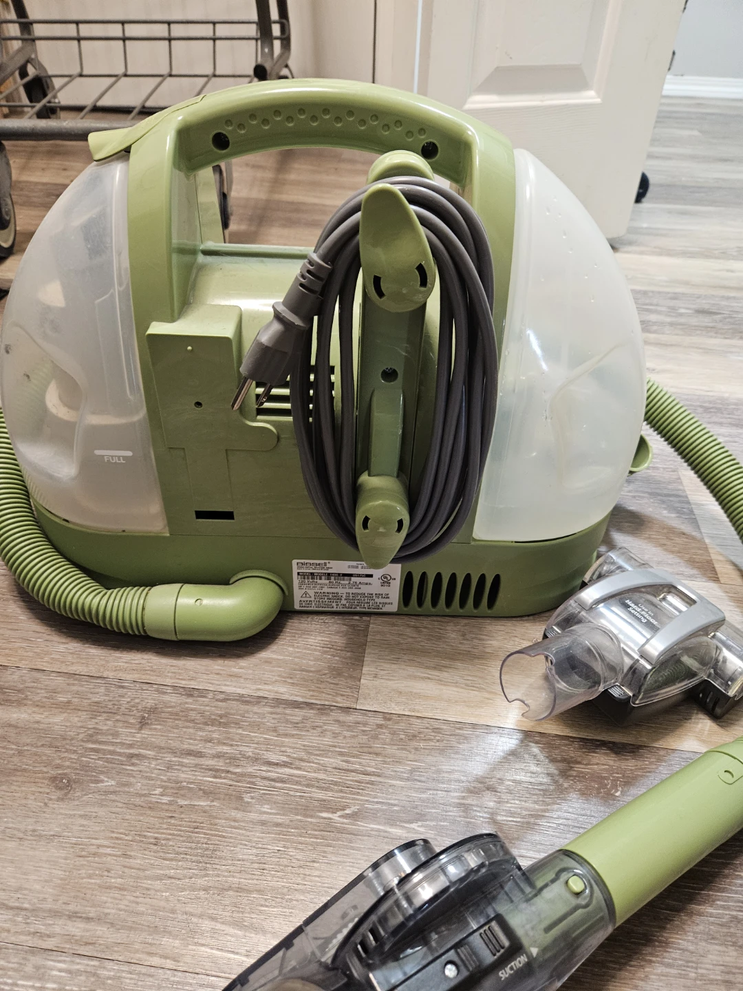 Bissell Little Green Portable Carpet Cleaner - photo 3