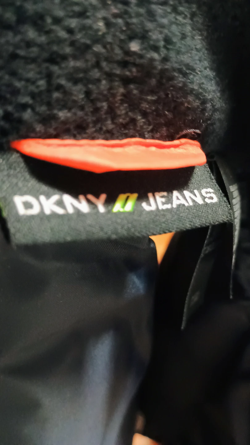 DKNY Jeans Orange Quilted Vest - photo 4