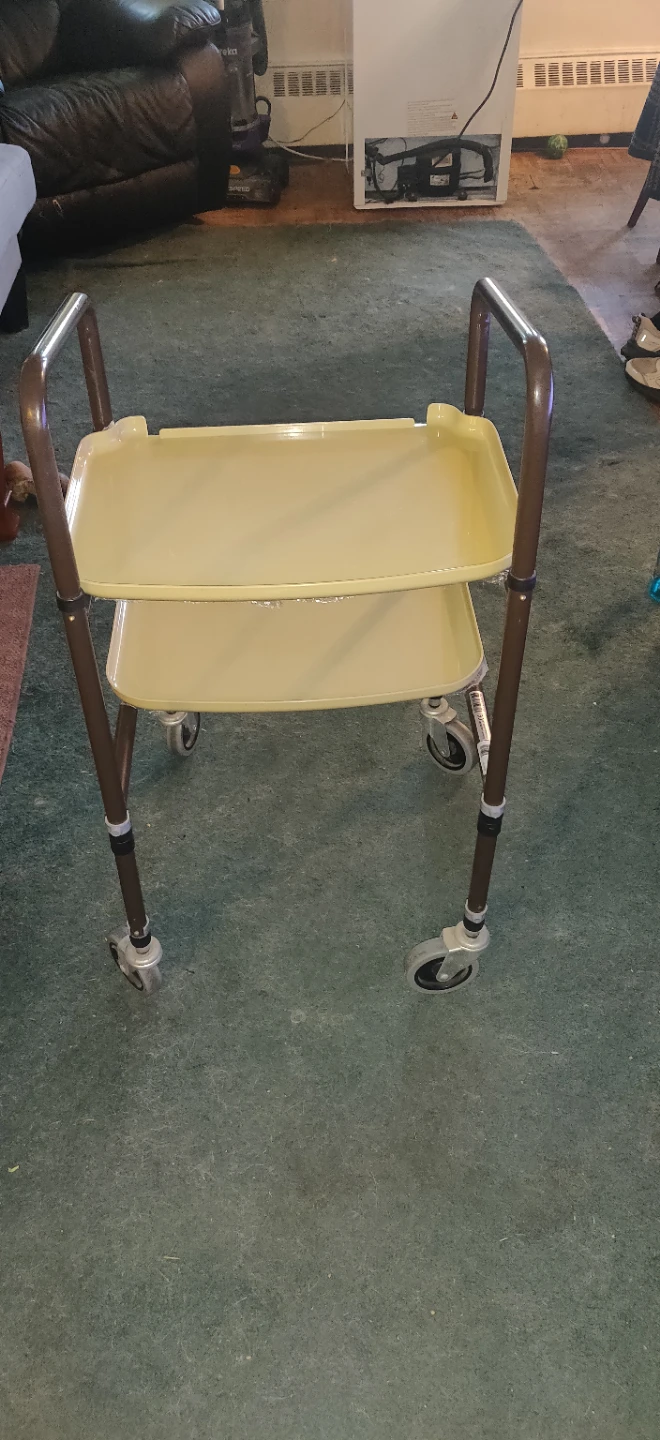 Adjustable Medical Mobility Trolley (2 Tier) - photo 2